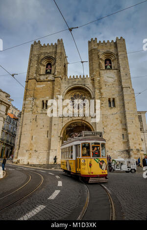 Kathedrale von Lissabon Kathedrale', Largo da Se, Lissabon, Portugal, "Catedral Kathedrale Se Patriarcal", Lissabon Stockfoto