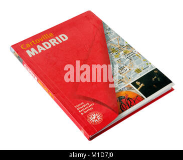 Die Cartoville City Guide nach Madrid Stockfoto