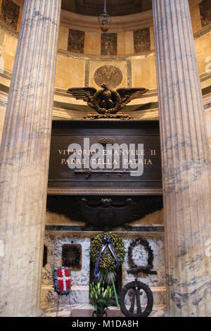 Im Pantheon - eines der berühmtesten Gebäude in Rom, Italien. Stockfoto