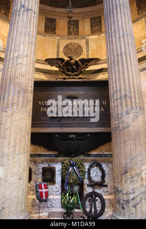 Im Pantheon - eines der berühmtesten Gebäude in Rom, Italien. Stockfoto