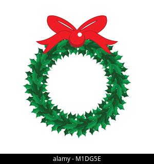 Weihnachtsgirlande Vector Graphic Illustration Symbol Design Stock Vektor