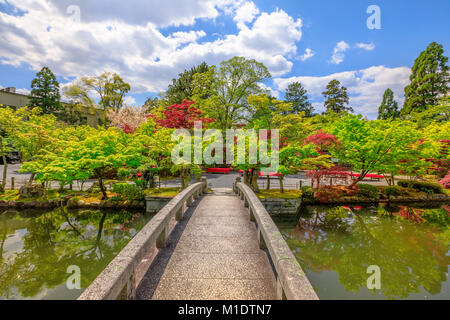 Zenrin-ji-Brücke aus Stein Stockfoto