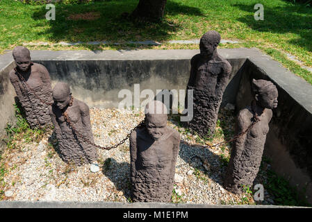 Denkmal der Sklaven zum Opfer der Sklaverei gewidmet Stockfoto