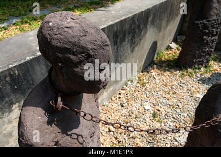 Denkmal der Sklaven zum Opfer der Sklaverei gewidmet Stockfoto