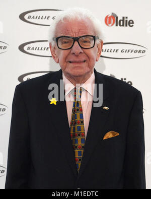 Barry Cryer an der Oldie des Jahres ausgezeichnet, im Simpsons in The Strand, London. Stockfoto