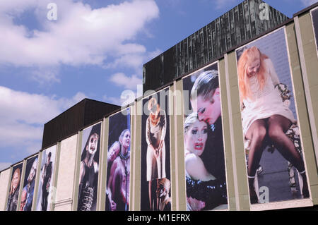 Mannheim, Nationaltheater Stockfoto