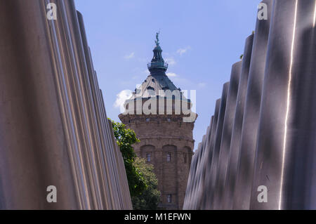 Mannheim, Wasserturm Stockfoto