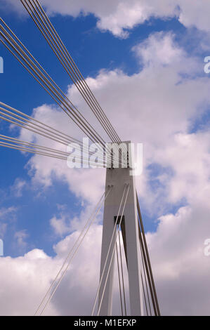 Mannheim, Kurt-Schumacher-Brücke Stockfoto