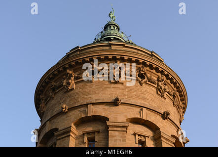 Mannheim, Wasserturm Stockfoto