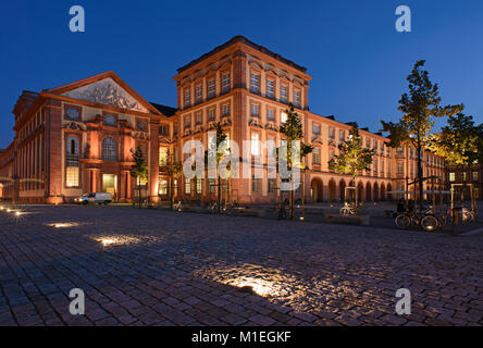 Barockschloss Mannheim Stockfoto