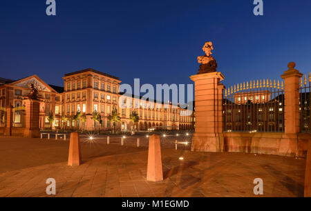 Barockschloss Mannheim Stockfoto