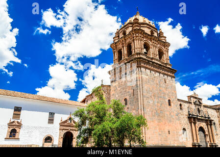 Cusco, Peru - Kirche Santo Domingo in den Anden, Südamerika. Stockfoto