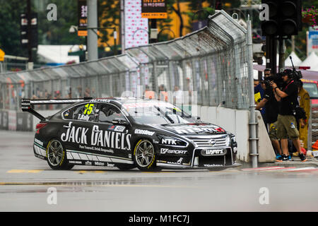 KL City Grand Prix 2015, Kuala Lumpur, Malaysia - Gehalten vom 7. August bis 9. Aug. Außerdem ist es das erste KL Straße Rennen statt. Stockfoto