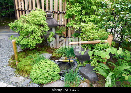 Traditionellen japanischen Garten Stockfoto