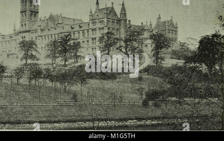 Adshead des handlichen Leitfaden nach Glasgow - mit Karte, Ansichten, Straßenbahn Strecken und Tarife und andere nützliche Informationen (1902) (14589778549) Stockfoto