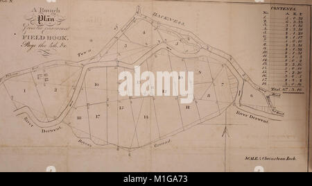 Eine vollständige Abhandlung über praktische Land - Vermessung, in sieben Teile; (1839) (14595158887) Stockfoto