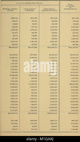 Aggregate von Umfragen, Immobilien, Steuern, etc., als beurteilt (1930) (14778924934) Stockfoto