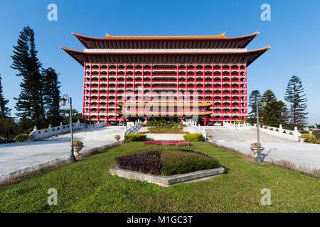 Taipei, Feb 7, 2017: das Grand Hotel, eines der bekanntesten Wahrzeichen Taipei, wird abgebildet auf Februar 7, 2017. Stockfoto