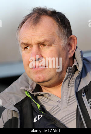 Dean Richards, Newcastle Falcons Direktor des Rugby Stockfoto