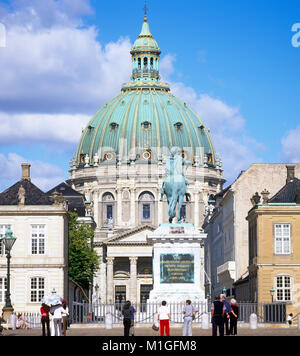 Frederikskirken, aka der Marmor Kirche, Kopenhagen, Dänemark Stockfoto