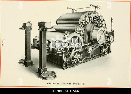 1919 illustrierte und Beschreibender Katalog der in Baumwolle Abfälle von Maschinen (1919) (14798659233) Stockfoto