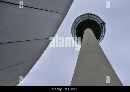 Fernmeldeturm Mannheim Stockfoto