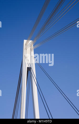 Mannheim, Kurt-Schumacher-Brücke Stockfoto