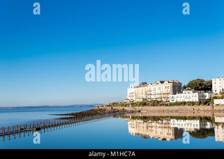 Marine Lake, Weston Super Mare in Somerset, England Großbritannien Stockfoto