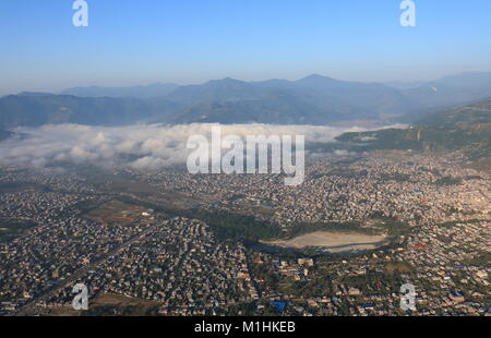 Machhapuchhre Himalaya Bergwelt Annapurna Pokhara Nepal Stockfoto