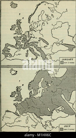 Eine regionale Geographie der Welt, mit Diagrammen und völlig neue Karten (1922) (14750058736) Stockfoto