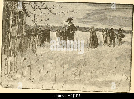 Eine Familie Flug rund um home (1884) (14784678885) Stockfoto