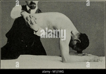 Ein Handbuch für Heilgymnastik und Massage, ausgelegt für den Einsatz von Ärzten, Studenten und Masseure (1917) (14597665670) Stockfoto