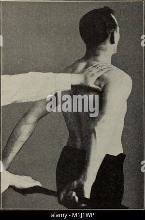 Ein Handbuch für Heilgymnastik und Massage, ausgelegt für den Einsatz von Ärzten, Studenten und Masseure (1917) (14761369256) Stockfoto