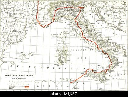 Eine Reise durch Italien, Sizilien, Tunesien, Algerien und Südfrankreich (1918) (14762813381) Stockfoto