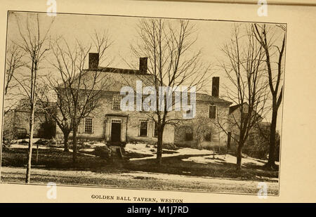 Unter den alten New England Inns; ein Konto der kleinen Reisen in verschiedene urige Gasthäuser und Wirtshäuser in Colonial New England (1907) (14595783200) Stockfoto