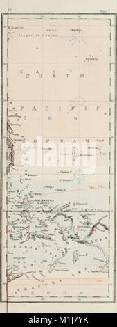 Ein Verzeichnis für die Navigation der indischen Archipel, China und Japan, von der Straße von Malakka und Sunda, und die Passagen im Osten von Java. Nach Kanton, Shanghai, das Gelbe Meer, und Japan, mit (14741105976) Stockfoto