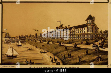 Ein See Tour Mackinac zum malerischen, historischen und beschreibenden (1884) (14588390310) Stockfoto