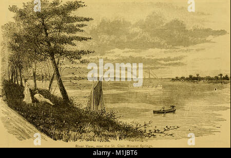 Ein See Tour Mackinac zum malerischen, historischen und beschreibenden (1884) (14588476308) Stockfoto