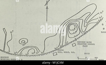 Ein koliformbakterium Befragung von Monterey Bay aus Del Monte Beach. (1966) (20477929269) Stockfoto