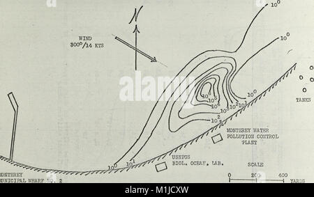 Ein koliformbakterium Befragung von Monterey Bay aus Del Monte Beach. (1966) (20671374801) Stockfoto