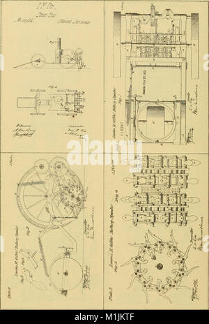 Allen's Digest der Pflüge, mit Anlagen, in den Vereinigten Staaten patentierte von A.D. 1789 bis Januar 1883 (1883) (18119605015) Stockfoto