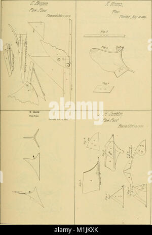Allen's Digest der Pflüge, mit Anlagen, in den Vereinigten Staaten patentierte von A.D. 1789 bis Januar 1883 (1883) (17928544380) Stockfoto