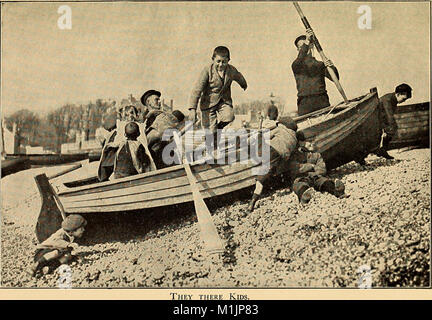 Längs, in der Mann und das Meer (1910) (17488709913) Stockfoto