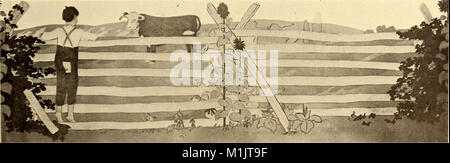 In dieser Publikation werden verschiedene amerikanische Häuser und Gärten aus dem Jahr 1909 vorgestellt, wobei Architekturstile, Landschaftsgestaltung und Designtrends der damaligen Zeit hervorgehoben werden. Es dient als historische Momentaufnahme des Wohnlebens und der Außenräume des frühen 20. Jahrhunderts. Stockfoto