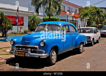 Havanna, Kuba, 11. Mai 2009. Ein altes amerikanisches Auto in Havanna, Kuba, am 11. Mai 2009. Stockfoto