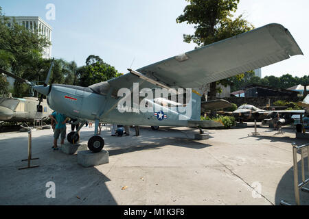 War Remnants Museum, am 14. April 2017, in Ho Chi Minh City, Vietnam Stockfoto