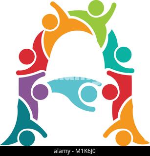 Ein Schreiben von Kinder zahlen. Vector Illustration Stock Vektor