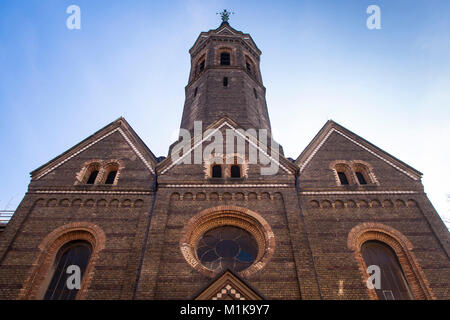 Deutschland, Köln, St.-Johannes-Kirche Kirche im Stadtteil Deutz. Deutschland, Köln, St.-Johannes-Kirche im Stadtteil Deutz. Stockfoto