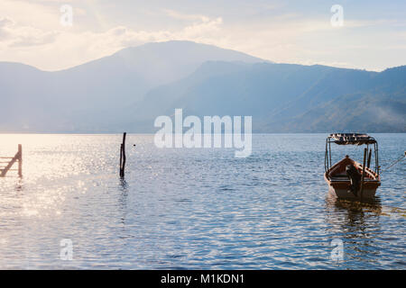 Lago Coatepeque in Salvador. Santa Ana, El Salvador. Stockfoto