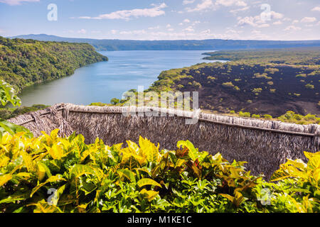 Vulkan Masaya Nationalpark in Nicaragua. Managua, Nicaragua. Stockfoto